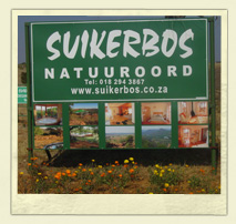 Suikerbos Sign